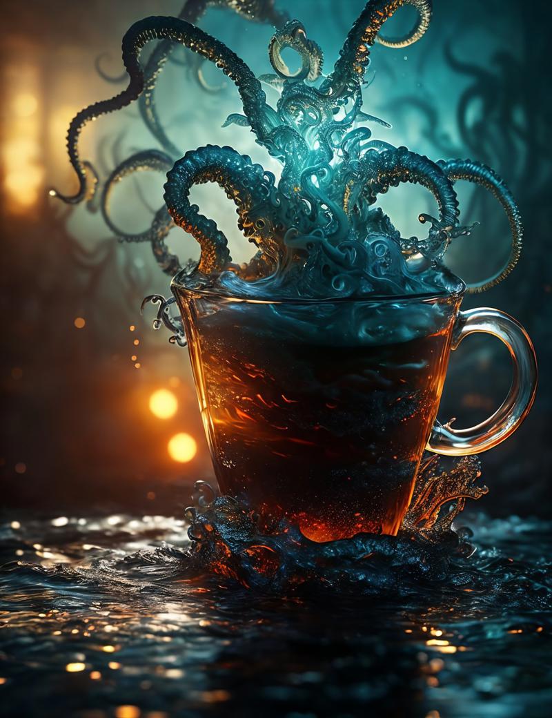 05792-2187450899-double exposure, macro, a cup on the table, inside the cup the sea in which the sea battle of pirates rages, Cthulhu, tentacles,.jpg